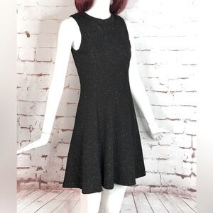 ZUNIE Multicolored Sparkly Black A-Line Keyhole Neck Party Dress GIRLS 16